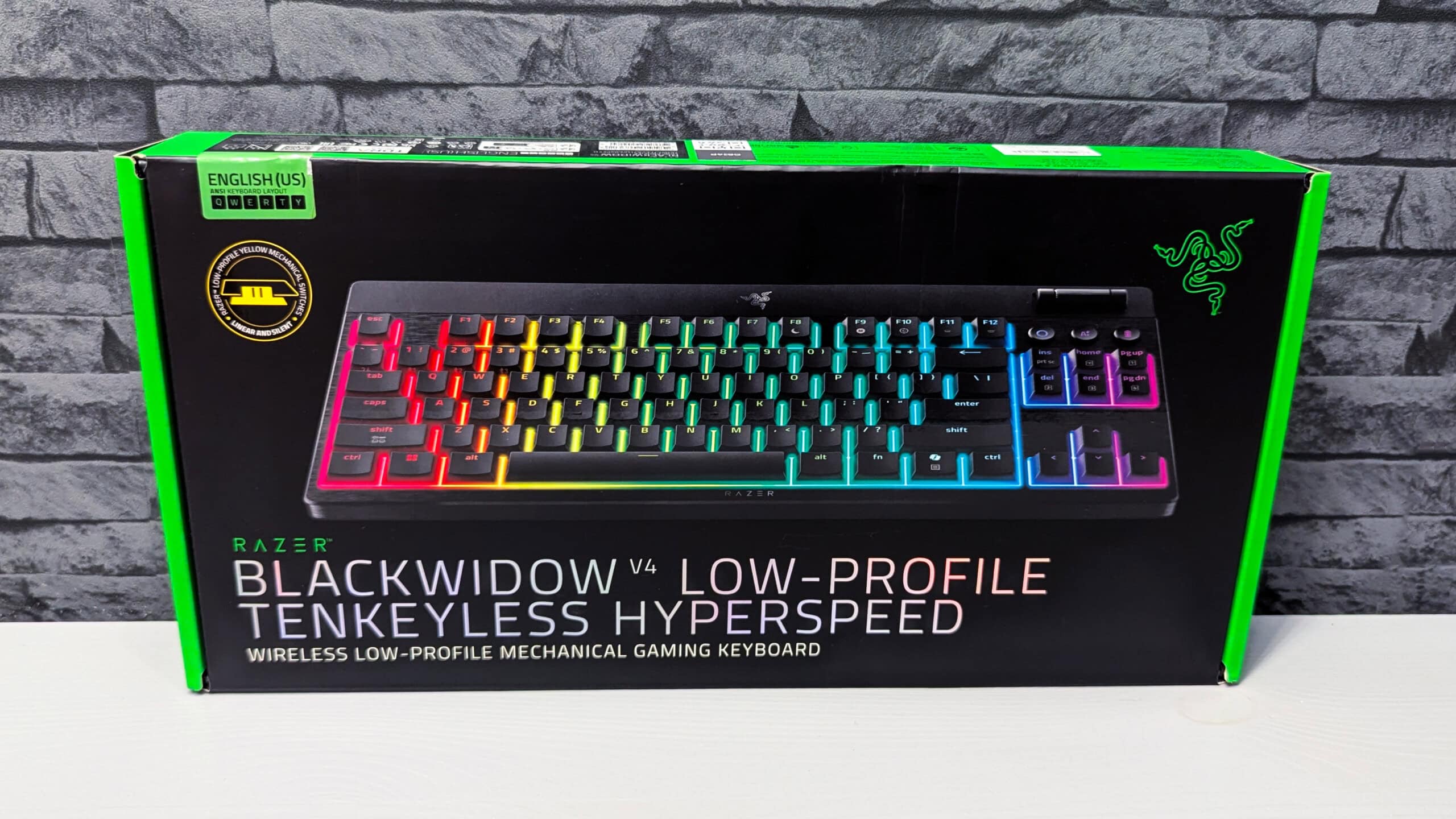 Razer BlackWidow V4 Low-profile TKL HyperSpeed