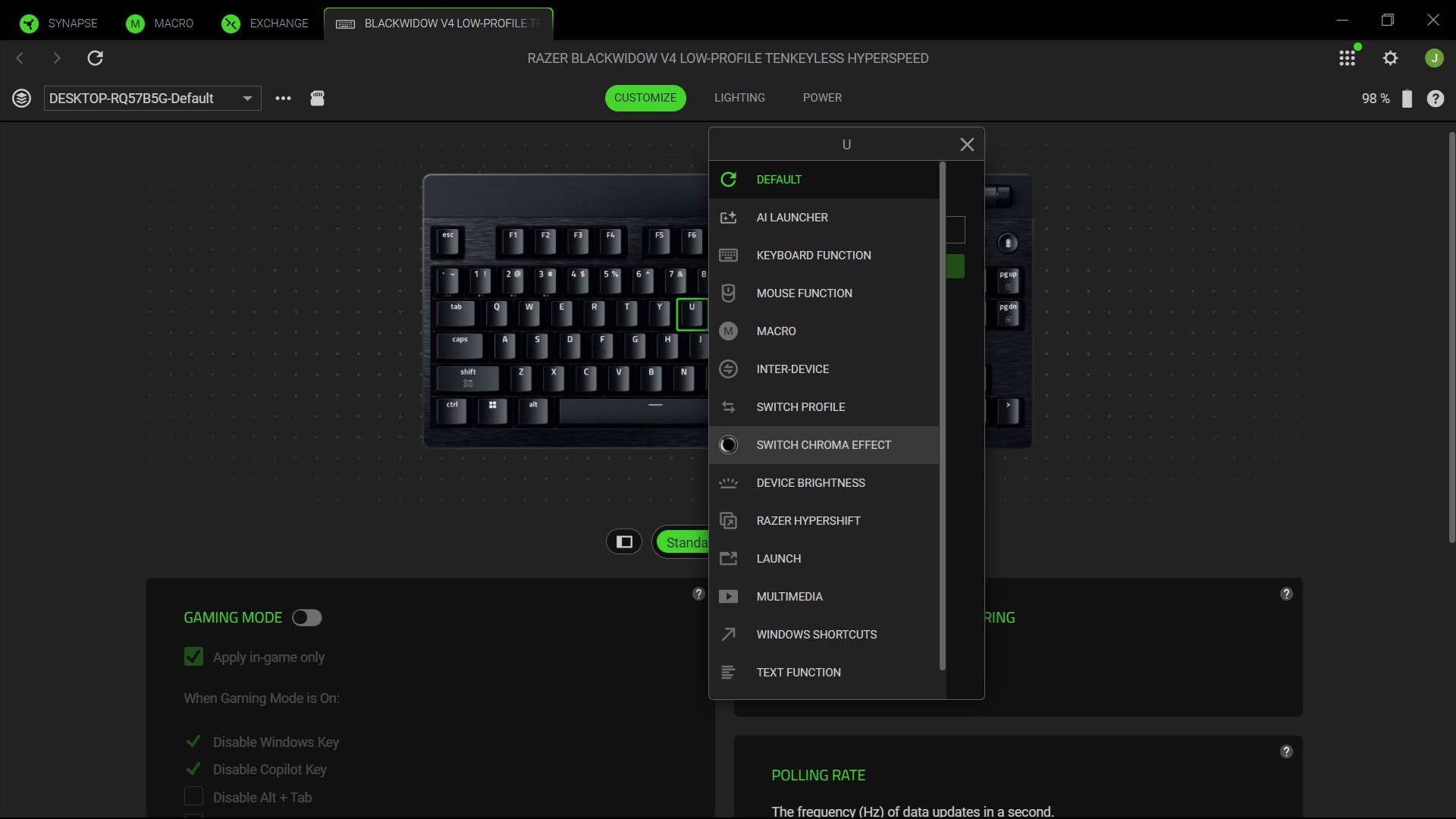 Razer Synapse 4
