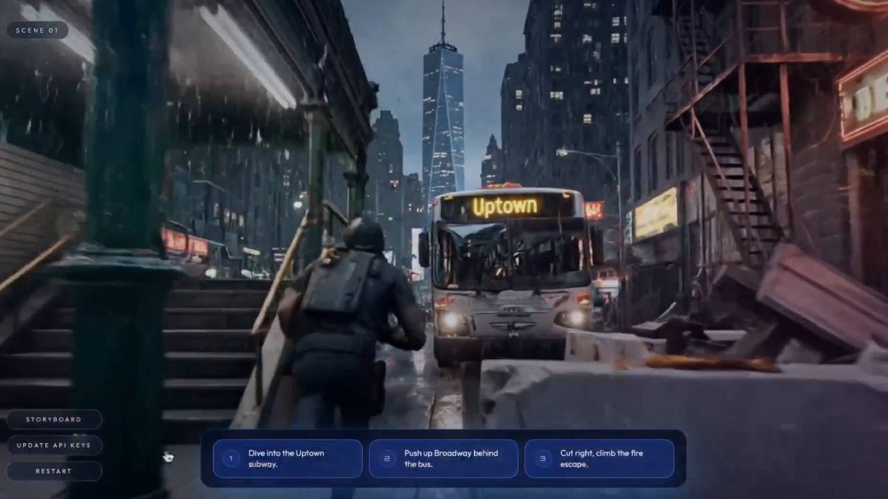 Tak prezentuje się gra wygenerowana w całości przez AI. Jest się z czego pośmiać