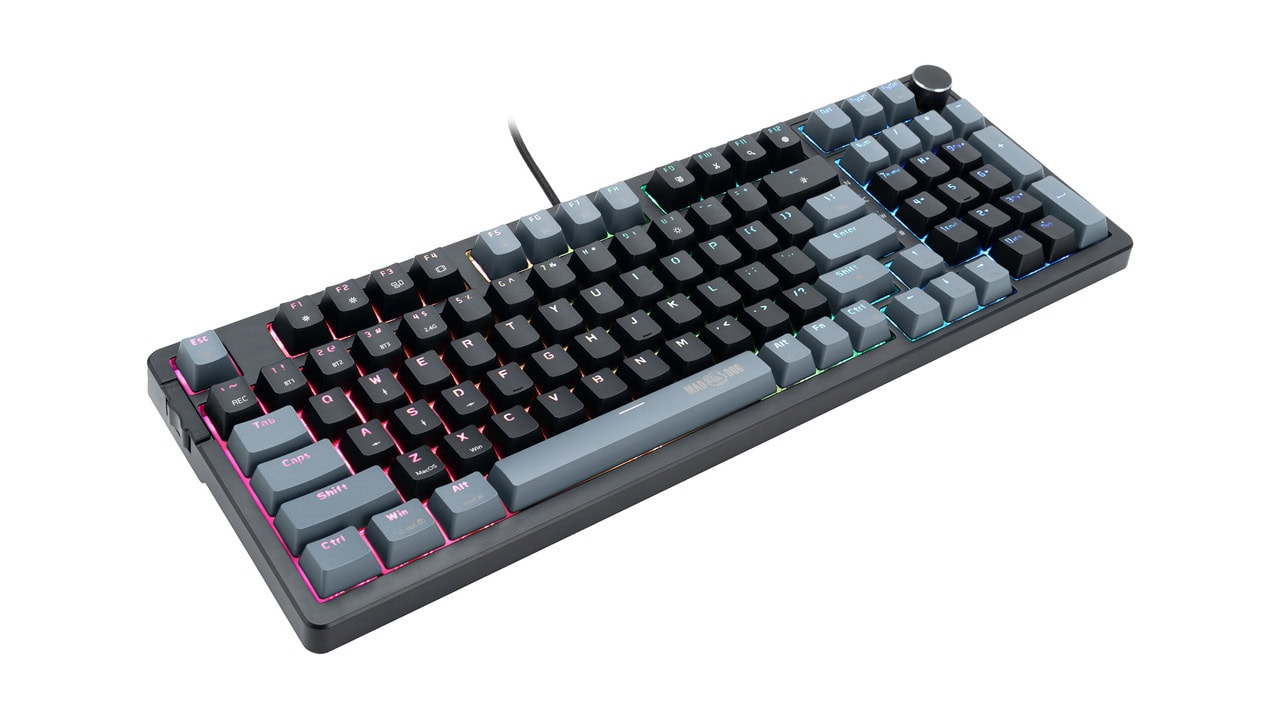 Klawiatura Mad Dog GK960K (Gateron Pro Red) dostępna w promocji za 299 zł (100 zł taniej)