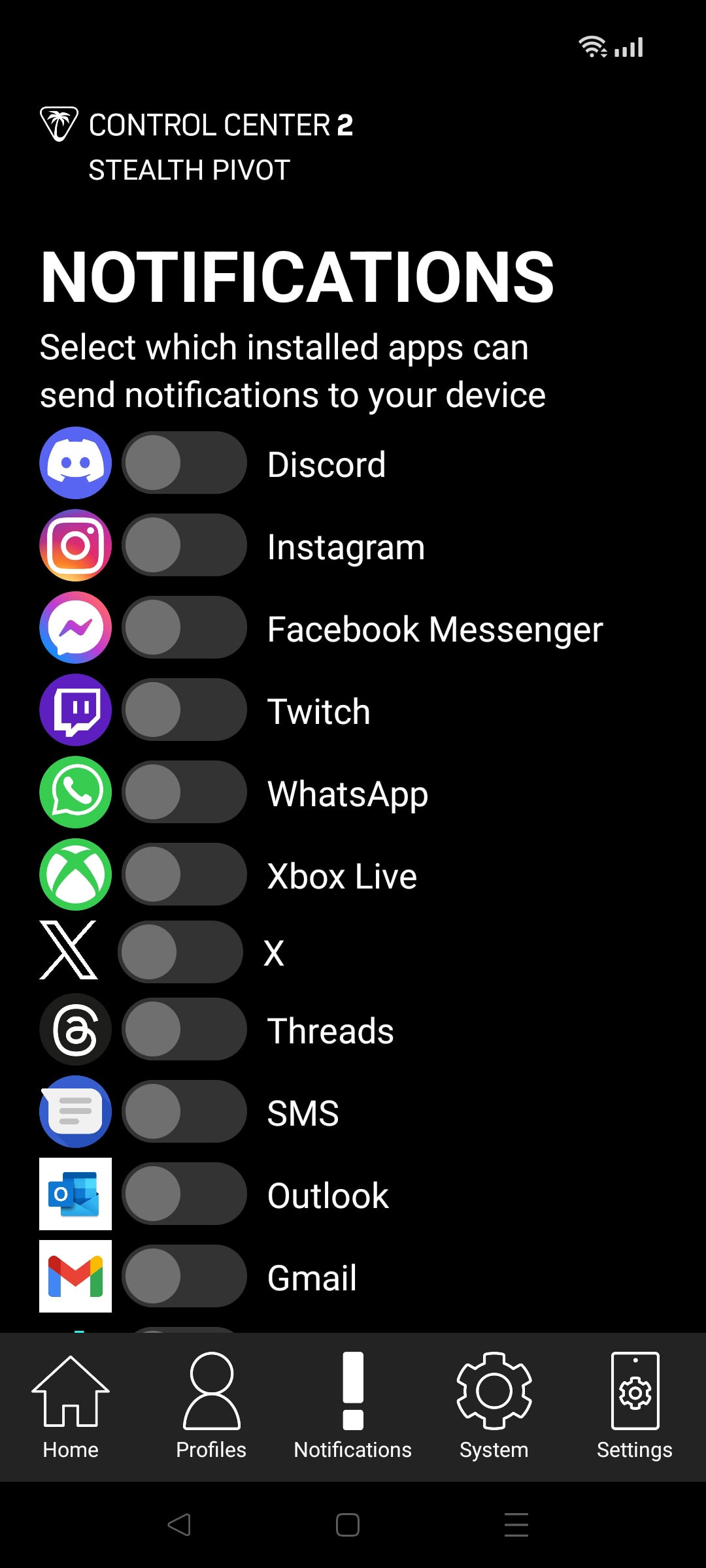 Turtle Beach Control Center 2