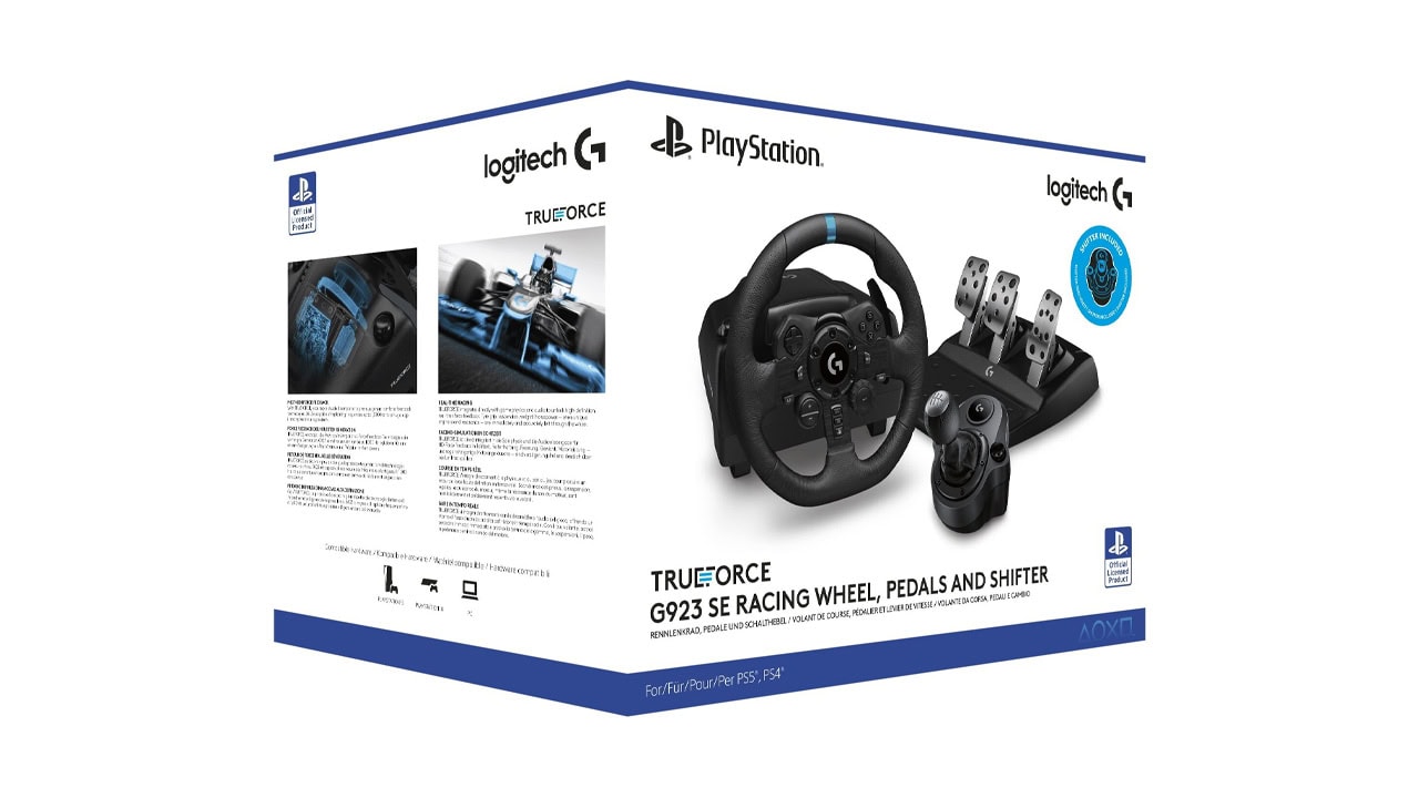 Kierownica Logitech G923 + Shifter dostępna w promocji za 1099 zł (aż 350 zł taniej!)