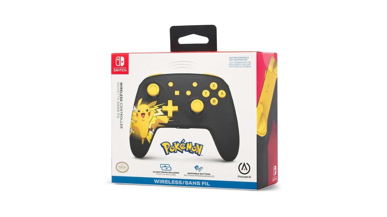 Kontroler bezprzewodowy PowerA Pikachu Ecstatic do Switcha za 98,97 zł (aż 80 zł taniej!)