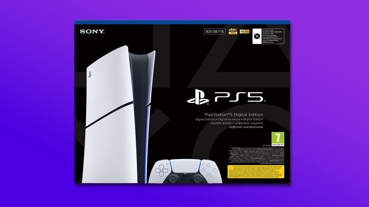 PlayStation 5 Slim Digital 825 GB dostępne w promocji za 1680 zł (taniej o 120 zł)