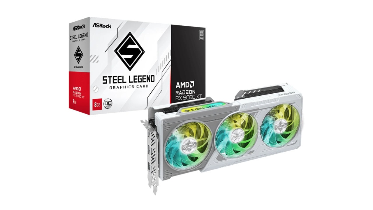ASrock Radeon RX 9060 XT Steel Legend 8 GB dostępne w promocji za 1559 zł (100 zł taniej)