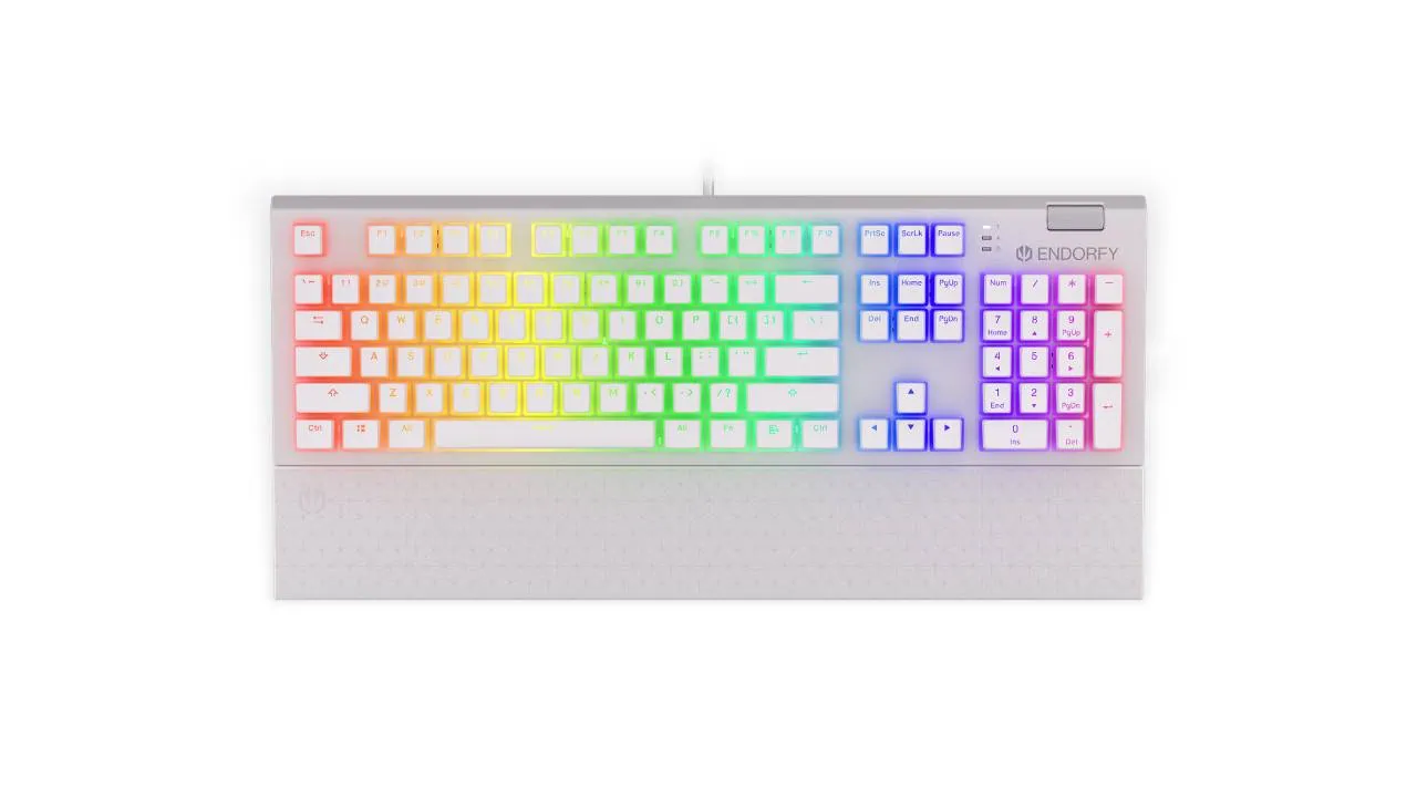 Klawiatura mechaniczna Endorfy Omnis Pudding Onyx White w promocji za 129,54 zł (taniej o 135 zł)