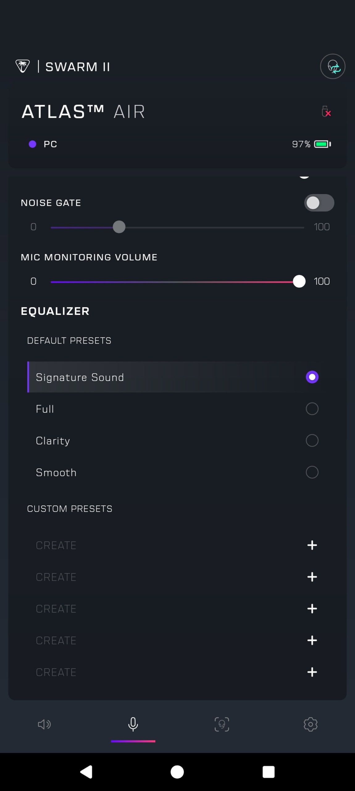 Turtle Beach Swarm II Android