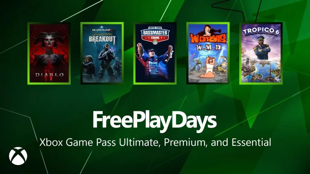 Xbox Free Play Days 12-15 marca 2026