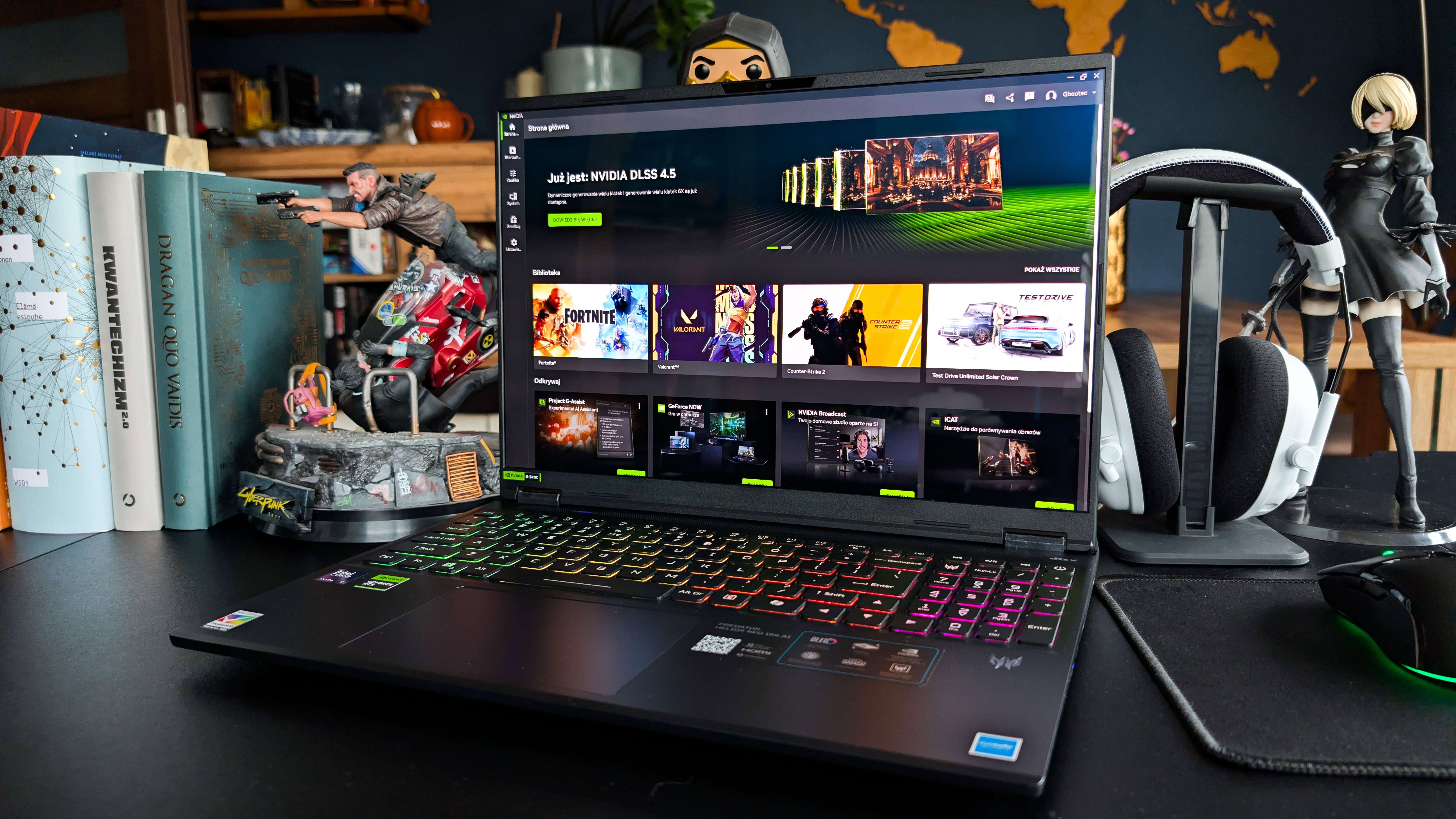 Rozgrywka na najwyższym poziomie? Dzięki Predator Helios Neo 16S AI z GeForce RTX 5070 Ti zyskasz cenne milisekundy na wagę zwycięstwa