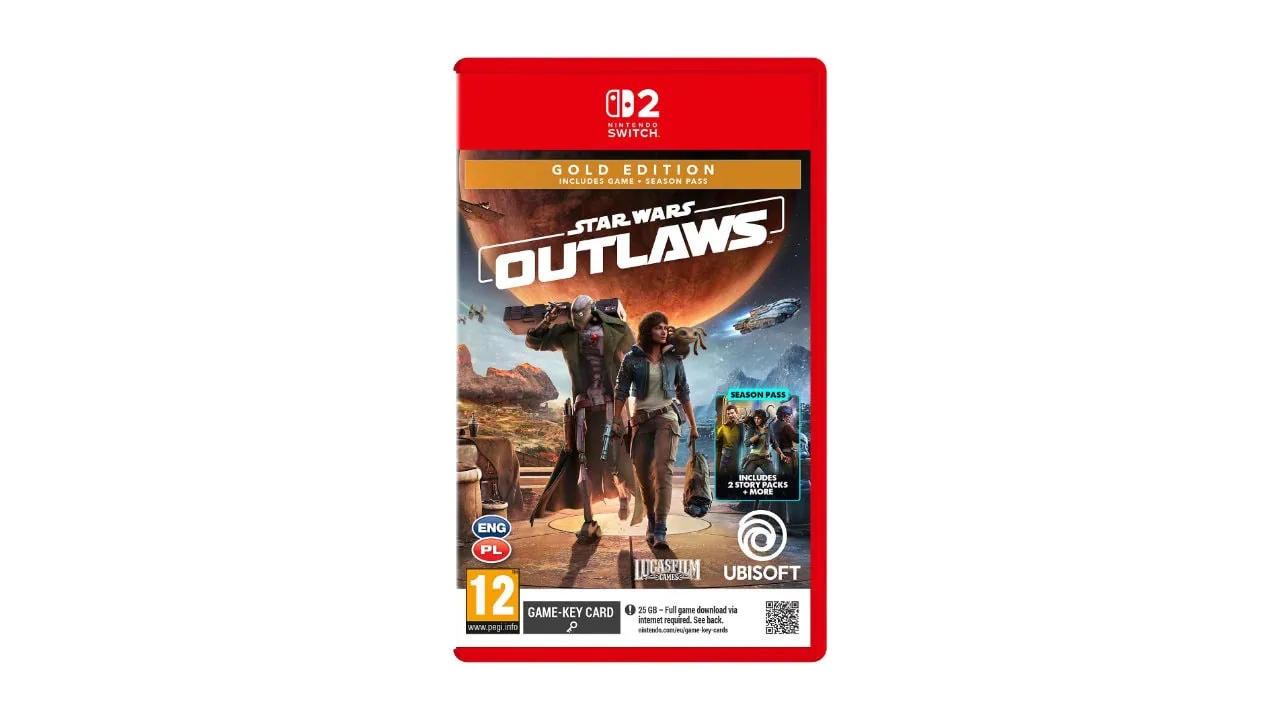 Star Wars Outlaws (Gold Edition) na Nintendo Switch 2 za 149,99 zł! Zgarnij grę 29 zł taniej niż zwykle
