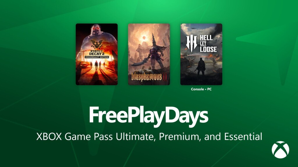 Xbox Free Play Days 11-14 czerwca 2026