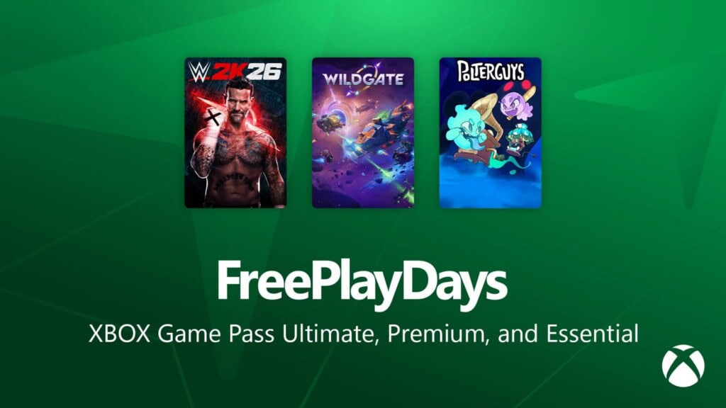 Gry w Xbox Free Play Days - 30.07-02.08.2026