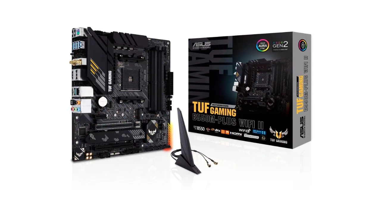 Płyta główna ASUS TUF Gaming B550M-Plus WiFi II dostępna w promocji za 599 zł (200 zł taniej)