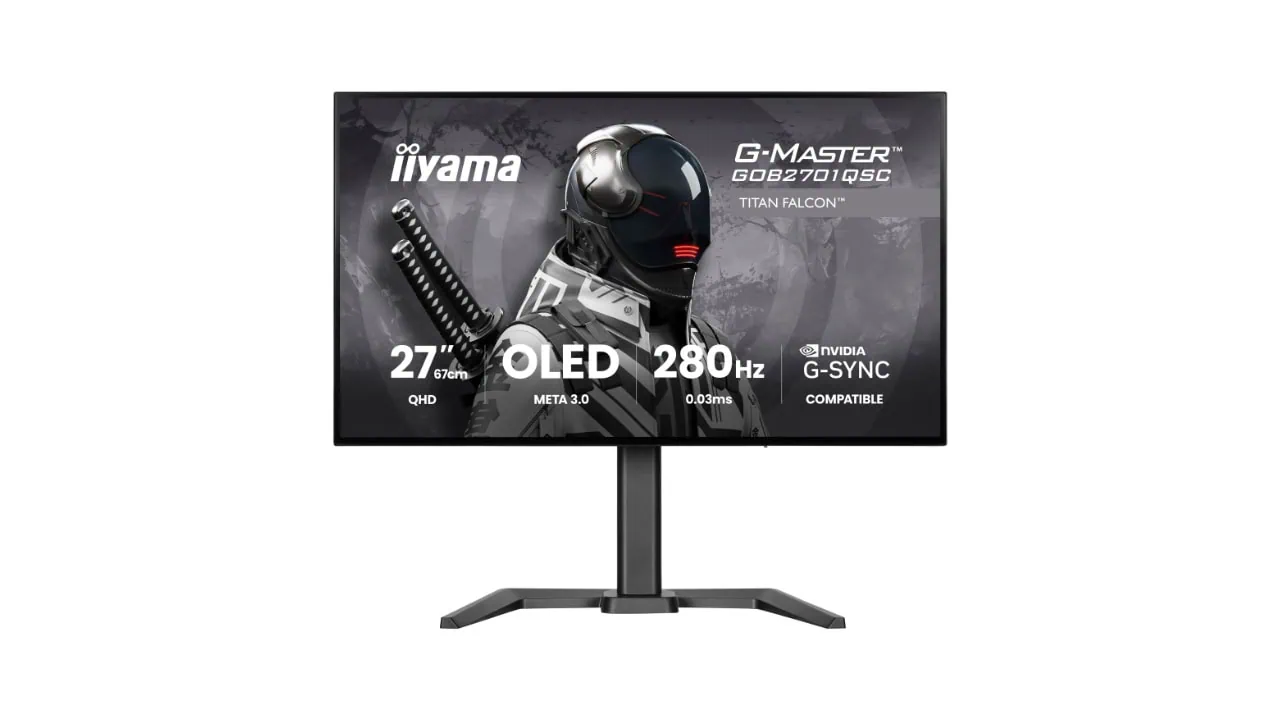 Monitor iiyama G-Master Titan Falcon (27″ OLED WQHD 280 Hz) w promocji za 1499 zł (500 zł taniej!)