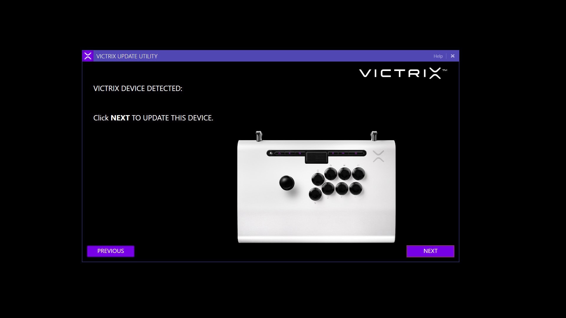 Victrix Update Utility
