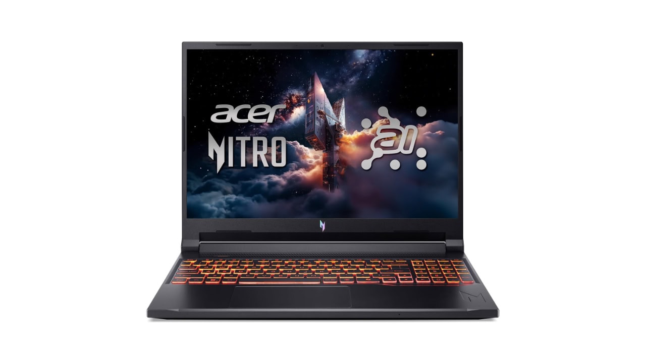 Laptop Acer Nitro V 16 (Ryzen 7 260, 16 GB RAM, RTX 5070) dostępny za 5298 zł (aż 1200 zł taniej!)