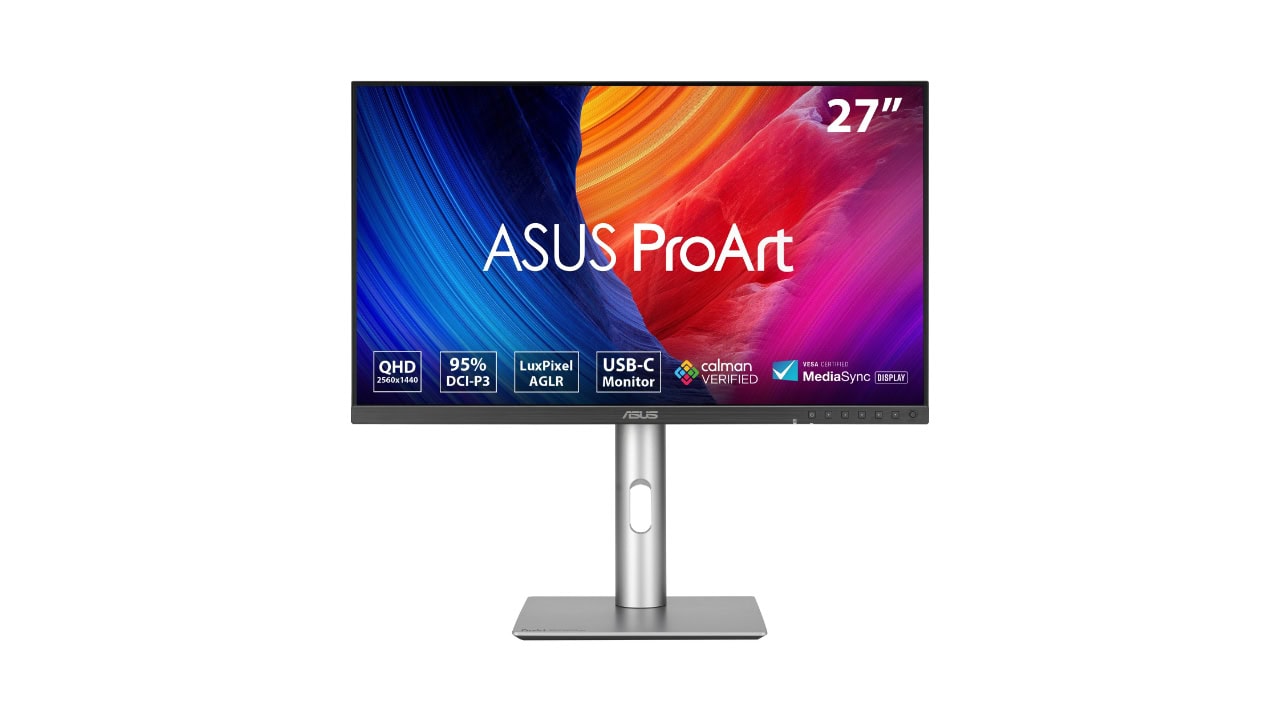 Monitor ASUS ProArt (27″ IPS WQHD 100 Hz) dostępny w promocji za 1299 zł (200 zł taniej)