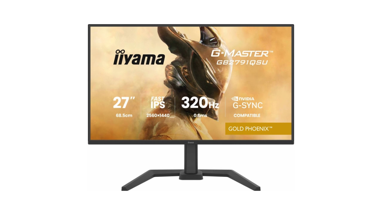 Monitor iiyama G-Master (27″ IPS WQHD 320 Hz) dostępny w promocji za 949 zł (150 zł taniej)